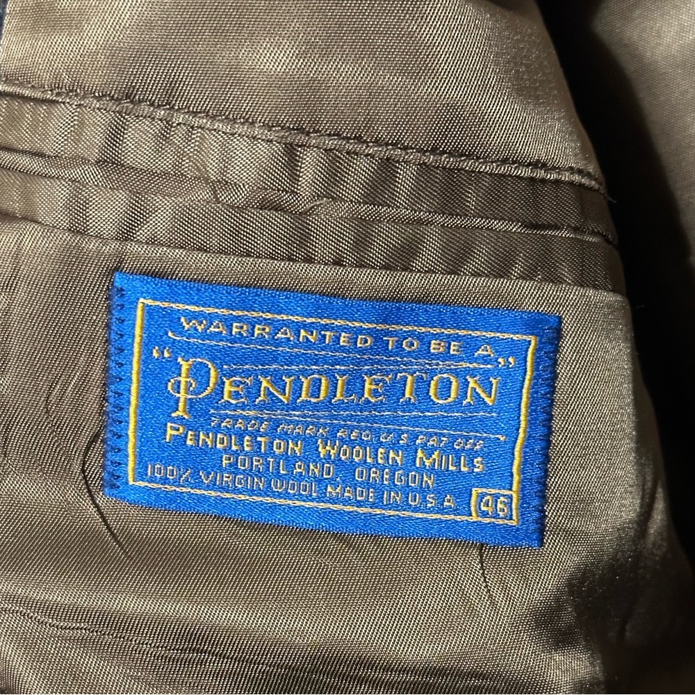 Pendleton Wool Suit Jacket - Picture 6 of 7